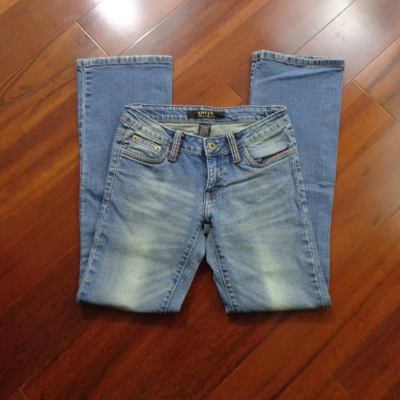 LOT 29 LIGHT WASH DISTRESSED JEANS SZ 5 - Picture 8 of 9